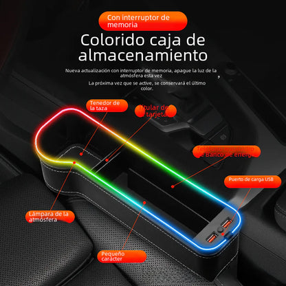 Race Car Seat organizer Box with RGB
